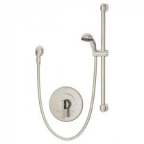 Dia 1-Handle Hand Shower Trim in Satin (Valve Not Included)