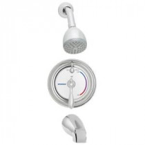 Sentinel Mark II Regency 1-Handle 1-Spray Tub and Shower Faucet with Pressure Balance Valve in Polished Chrome