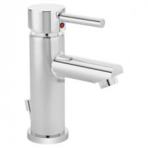 Dia Single Hole 1-Handle Bathroom Faucet in Chrome