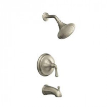 Forte Bath and Shower Faucet Trim Only in Vibrant Brushed Nickel