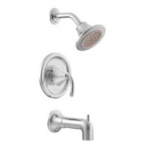 Icon 1-Handle Posi-Temp Tub and Shower Faucet Trim Kit in Chrome (Valve Sold Separately)