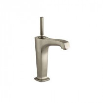 Margaux Single Hole Single Handle Mid-Arc Bathroom Faucet in Vibrant Brushed Bronze