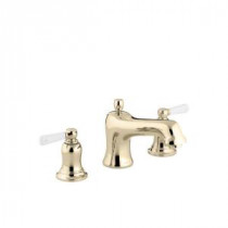Bancroft Bath or Deck-Mount High-Flow Bath Faucet Trim in Vibrant French Gold (Valve Not Included)
