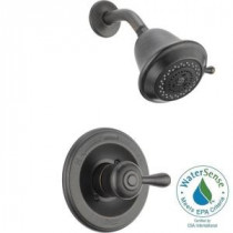 Leland 1-Handle 3-Spray Shower Faucet Trim Kit in Venetian Bronze (Valve Not Included)