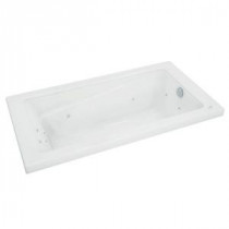 New Town 5 ft. Whirlpool Tub in White