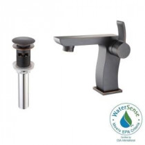 Sonus Single Hole Single-Handle Bathroom Faucet and Pop-Up Drain with Overflow in Oil Rubbed Bronze