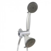 5-Spray Hand Shower and Shower Head Combo Kit in Chrome