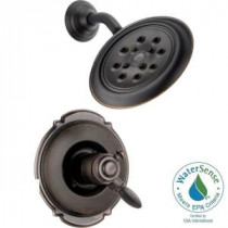 Victorian 1-Handle H2Okinetic Shower Only Faucet Trim Kit in Venetian Bronze (Valve Not Included)