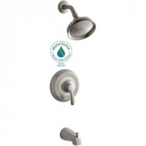 Fairfax Single-Handle 1-Spray Tub and Shower Faucet in Vibrant Brushed Nickel (Valve Not Included)