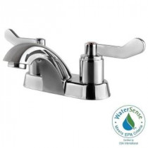 Light Commercial Collection 4 in. Centerset 2-Handle Bathroom Faucet in Chrome
