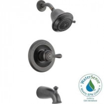 Leland 1-Handle 3-Spray Tub and Shower Faucet Trim Kit in Venetian Bronze (Valve Not Included)