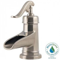 Ashfield 4 in. Centerset Single-Handle Bathroom Faucet in Brushed Nickel