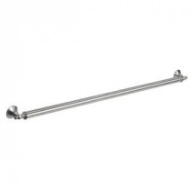 Traditional 36 in. x 2.5625 in. Grab Bar in Brushed Stainless