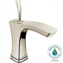 Tesla Single Hole 1-Handle Touch2O Technology Bathroom Faucet in Polished Nickel