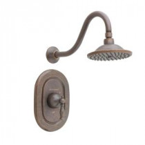 Quentin 1-Handle Shower Faucet Trim Kit in Oil Rubbed Bronze (Valve Sold Separately)