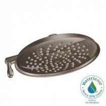 Isabel 2-Spray 9 in. Eco-Performance Rainshower Showerhead Featuring Immersion in Oil Rubbed Bronze