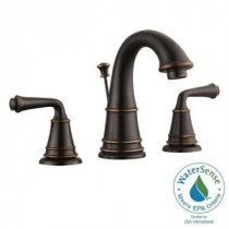 Eden 8 in. Widespread 2-Handle Bathroom Faucet in Oil Rubbed Bronze