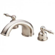 Sheridan Roman Tub Trim Only in Brushed Nickel (Valve Not Included)