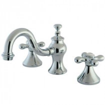 8 in. Widespread 2-Handle High-Arc Bathroom Faucet in Chrome