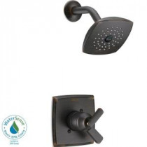 Ashlyn 1-Handle Pressure Balance Shower Faucet Trim Kit in Venetian Bronze (Valve Not Included)
