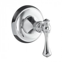 Revival 1-Handle Transfer Valve Trim Kit with Traditional Lever Handle in Polished Chrome (Valve Not Included)
