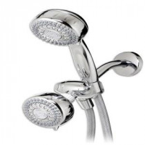 Elements 5-Spray Hand Shower and Showerhead Combo Kit in Chrome