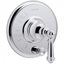 Artifacts Lever 1-Handle Rite-Temp Pressure Balancing Valve Trim Kit in Polished Chrome (Valve Not Included)