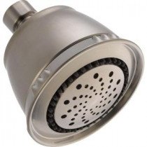 Touch-Clean 5-Spray 3 1/2 in. Fixed Shower Head in Stainless