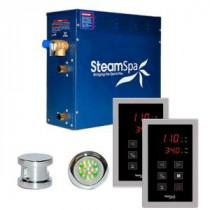 Royal 4.5kW Touch Pad Steam Bath Generator Package in Chrome
