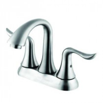 4 in. Centerset Minispread 2-Handle Bathroom Faucet in Polished Chrome