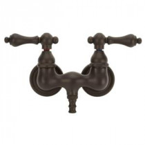TW41 2-Handle Claw Foot Tub Faucet without Handshower in Oil Rubbed Bronze