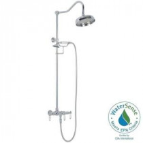 1-Spray Hand Shower and Showerhead Combo Kit in Oil Rubbed Bronze
