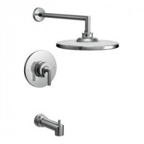 Arris Posi-Temp 1-Handle Tub and Shower Faucet Trim Kit in Chrome (Valve Sold Separately)