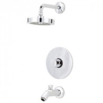 Elba Pressure Balance Single-Handle 1-Spray Tub and Shower Faucet in Chrome