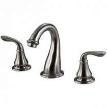 Chambery 8 in. Widespread 2-Handle Mid-Arc Bathroom Faucet in Brushed Nickel