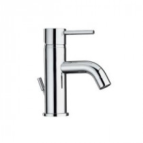 Luxe Single Hole 1-Handle Bathroom Faucet in Polished Chrome