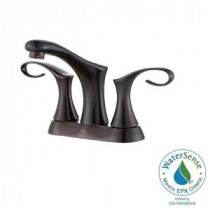 Cirrus 4 in. Centerset 2-Handle Bathroom Faucet in Oil Rubbed Bronze