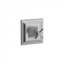 Memoirs 1-Handle Stately Design Thermostatic Valve Trim Kit in Brushed Chrome (Valve Not Included)