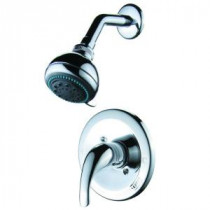 Single-Handle Pressure Balanced Shower Faucet in Polished Chrome