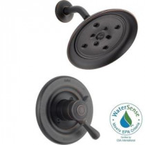 Leland 1-Handle H2Okinetic Shower Only Faucet Trim Kit in Venetian Bronze (Valve Not Included)