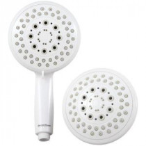 5-Function Handshower and Showerhead Combo Kit in White