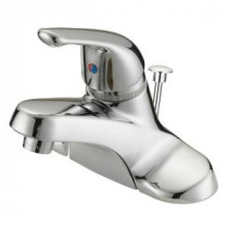 4 in. Centerset 1-Handle Lavatory Faucet in Polished Chrome