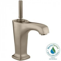 Margaux Single Hole Single Handle Low-Arc Bathroom Faucet in Vibrant Brushed Bronze