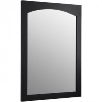 Alberry 24 in. x 33 in. Wall Mirror in Cinder
