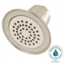 Eco-Performance Easy Clean XLT 1-Spray 3-3/8 in. Showerhead with Shower Arm and Flange in Brushed Nickel