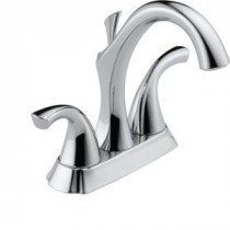 Addison 4 in. Centerset 2-Handle High-Arc Bathroom Faucet in Chrome with Metal Pop-Up
