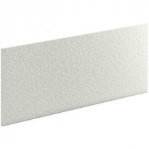 Choreograph 0.3125 in. x 60 in. x 28 in. 1-Piece Shower Wall Panel in Dune with Hex Texture