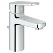 Europlus Single Hole Single Handle Low-Arc Bathroom Faucet in StarLight Chrome