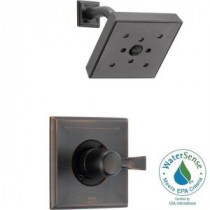 Dryden 1-Handle H2Okinetic 1-Spray Shower Faucet Trim Kit Only in Venetian Bronze (Valve Not Included)