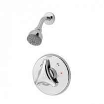 Origins 1-Handle Shower Faucet with Integral Stops in Chrome